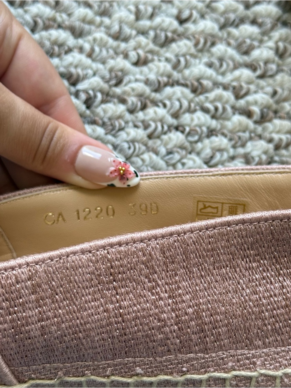 Christian Dior Rose Granville Espadrilles - Picture 7 of 8